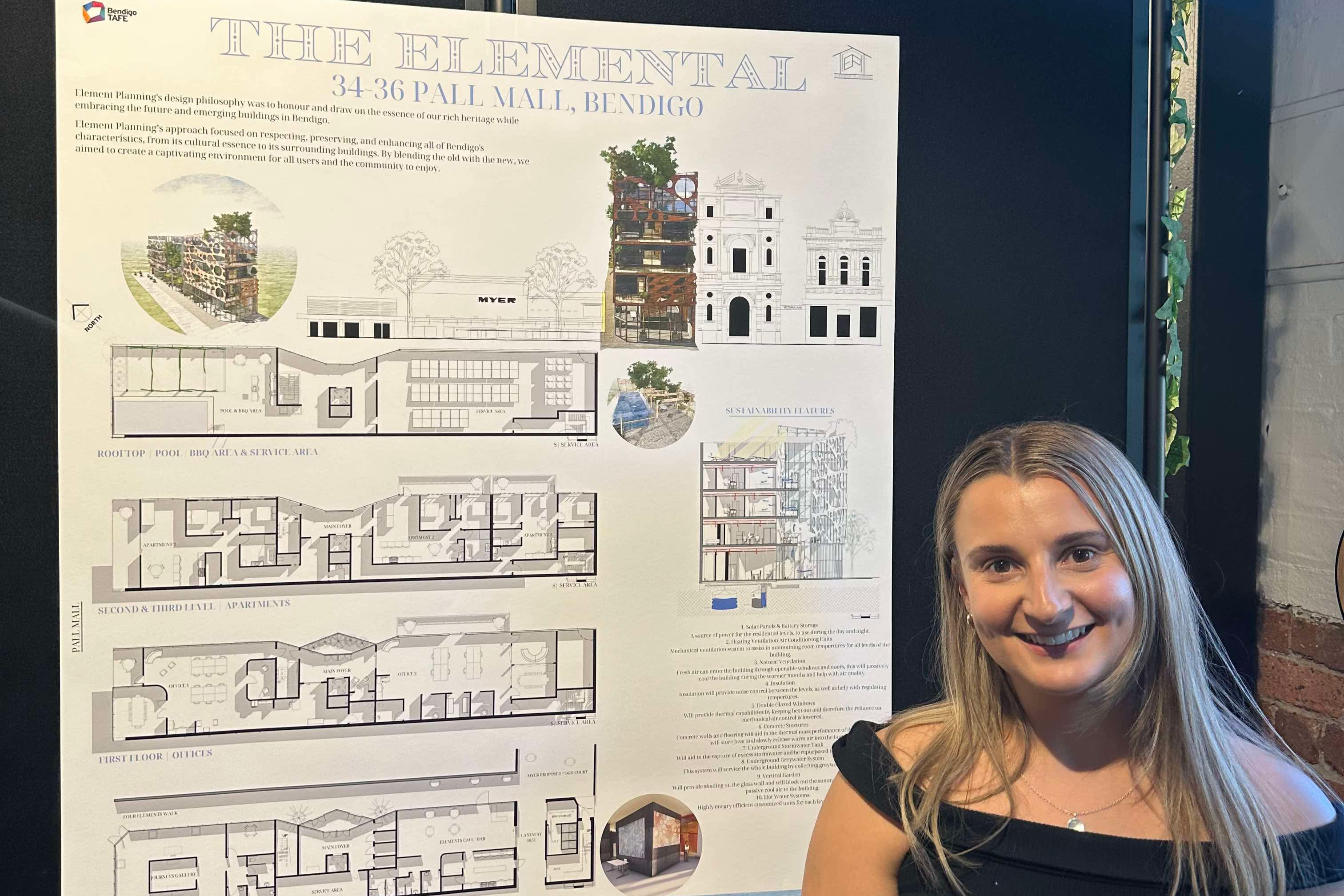 Building a future by design: Taylor Mann wins Outstanding Student of the Year